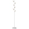image:imageYAMAZAKI Home Freestanding Coat Rack Stand  Modern Coat Tree with Wooden Hooks Standing Coat Hanger for Entryway Sturdy Weighted Base Steel White Easy Assembly  Modern coat tree stand and standing coat hanger for entryways Durable steel construction Easy assembly Smart space saverWhite
