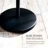 image:imageYAMAZAKI Home Freestanding Coat Rack Stand  Modern Coat Tree with Wooden Hooks Standing Coat Hanger for Entryway Sturdy Weighted Base Steel White Easy Assembly  Modern coat tree stand and standing coat hanger for entryways Durable steel construction Easy assembly Smart space saverBlack