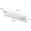 image:imageYAMAZAKI Home Magnetic Key Rack with Tray Steel One Size WhiteWhite