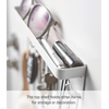 image:imageYAMAZAKI Home Magnetic Key Rack with Tray Steel One Size WhiteWhite