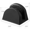image:imageYAMAZAKI Home Magnetic Silicone Pot Holders Set of 2 Oven Heat Pads Black  Heatresistant silicone oven mitts and durable insulated hot pads Features integrated magnetic storage for easy accessBlack