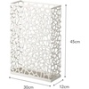 image:imageYAMAZAKI Home Nest Umbrella Stand  Storage for Umbrellas and Walking Canes  Round  Steel  Holds Up to 6 UmbrellasWhite