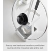 image:imageYAMAZAKI Home Plate Kitchen Tool Stand amp Organizer For Pot Lids Ladles Chopsticks  HeatResistant Dishwasher Safe Multifunctional Silicone Tray Splatter Guard Tablet Holder Polypropylene