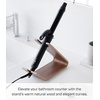 image:imageYAMAZAKI Home Rin Hair Dryer amp Iron Holder Hair Tool Organizer for SalonQuality Blowout HairdryerFlat IronCurling Iron Countertop Organizer  Wood