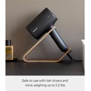 image:imageYAMAZAKI Home Rin Hair Dryer amp Iron Holder Hair Tool Organizer for SalonQuality Blowout HairdryerFlat IronCurling Iron Countertop Organizer  Wood