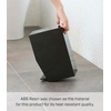 image:imageYAMAZAKI Home Sanitary Step Trash Can  Small Space Waste Bin for Bathroom Kitchen ABS Plastic One Size WhiteBlack