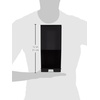 image:imageYAMAZAKI Home Sanitary Step Trash Can  Small Space Waste Bin for Bathroom Kitchen ABS Plastic One Size WhiteBlack