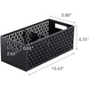 image:imageYAMAZAKI Home Stacking Baskets  Fruit Basket  Vegetable Basket ABS Plastic One Size White  Flexible vegetable and fruit storage in a stackable basket A smart fit for modern homes Keeps busy spaces neat and tidyBlack
