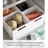 image:imageYAMAZAKI Home Stacking Baskets  Fruit Basket  Vegetable Basket ABS Plastic One Size White  Flexible vegetable and fruit storage in a stackable basket A smart fit for modern homes Keeps busy spaces neat and tidyWhite