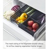 image:imageYAMAZAKI Home Stacking Baskets  Fruit Basket  Vegetable Basket ABS Plastic One Size White  Flexible vegetable and fruit storage in a stackable basket A smart fit for modern homes Keeps busy spaces neat and tidyBlack