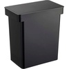 image:imageYAMAZAKI Home Tower Airtight Pet Food Storage Container  Cat And Dog Food Holder Bin With Transparent Lid And Handle  Medium  Polypropylene  8 Lbs 16 Gallons 6 QuartsWhiteBlack