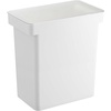 image:imageYAMAZAKI Home Tower Airtight Pet Food Storage Container  Cat And Dog Food Holder Bin With Transparent Lid And Handle  Medium  Polypropylene  8 Lbs 16 Gallons 6 QuartsWhiteWhite