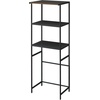 image:imageYAMAZAKI Home Tower Kitchen Appliance Storage Rack Metal Shelving Unit  Standing Organizer Heavy Duty Shelves  35Inch 35  SteelBlack