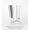 image:imageYAMAZAKI Home Tower Kitchen Multi Eco Stand  Multifunctional Plastic Bag Holder Bottle Dryer  Steel  Multiuse kitchen stand serves as plastic bag holder and bottle dryer Designed for convenient home organization CompactWhite