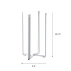 image:imageYAMAZAKI Home Tower Kitchen Multi Eco Stand  Multifunctional Plastic Bag Holder Bottle Dryer  Steel  Multiuse kitchen stand serves as plastic bag holder and bottle dryer Designed for convenient home organization CompactWhite