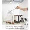 image:imageYAMAZAKI Home Tower Kitchen Multi Eco Stand  Multifunctional Plastic Bag Holder Bottle Dryer  Steel  Multiuse kitchen stand serves as plastic bag holder and bottle dryer Designed for convenient home organization CompactWhite