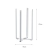 image:imageYAMAZAKI Home Tower Kitchen Multi Eco Stand  Multifunctional Plastic Bag Holder Bottle Dryer  Steel  Multiuse kitchen stand serves as plastic bag holder and bottle dryer Designed for convenient home organization CompactWhite