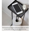 image:imageYAMAZAKI Home Tower Roll Paper Stand with Tray  Steel  Holds 3 Toilet Paper Rolls  Sturdy steel roll paper stand with an integrated top tray Built for daily use Designed for convenient home organizationBlack
