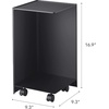 image:imageYAMAZAKI Home Tower Rolling Toilet Paper Stocker  Steel  Holds Up to 12 Rolls of Toilet PaperBlack