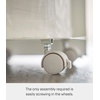 image:imageYAMAZAKI Home Tower Rolling Toilet Paper Stocker  Steel  Holds Up to 12 Rolls of Toilet PaperWhite