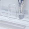 image:imageYAMAZAKI Home Tower SelfAdhesive Bathroom Sink Organizer Rack  Versatile Storage For Toothbrushes Makeup Hair Products  Easy Installation On Tile Plastic Metal  SpaceSaving Tray  SteelWhite