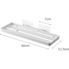 image:imageYAMAZAKI Home Tower SelfAdhesive Bathroom Sink Organizer Rack  Versatile Storage For Toothbrushes Makeup Hair Products  Easy Installation On Tile Plastic Metal  SpaceSaving Tray  SteelWhite