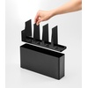 image:imageYAMAZAKI Home Tower Slim Kitchen Stand With Slim Depth  Convenient Storage For Cutting Boards amp Utensils  SpaceSaving Design Easy To Clean  SteelBlack