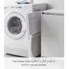 image:imageYAMAZAKI Home Tower Space Saving Storage Hamper 276  Steel  98 Gallons 35 LitersWhite