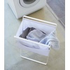image:imageYAMAZAKI Home Tower Space Saving Storage Hamper 276  Steel  98 Gallons 35 LitersWhite