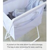 image:imageYAMAZAKI Home Tower Space Saving Storage Hamper 276  Steel  98 Gallons 35 LitersWhite