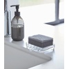 image:imageYAMAZAKI Home Veil SelfDraining Soap Tray  Sink Counter Holder Dish  AcrylicClear