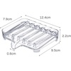 image:imageYAMAZAKI Home Veil SelfDraining Soap Tray  Sink Counter Holder Dish  AcrylicClear