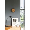 image:imageYAMAZAKI Home Wall Clock  Modern Wood Home Decoration Steel  Wood One Size Ash  Modern wood home decoration wall clock Designed for convenient home organization Helps keep everyday spaces organizedWalnut