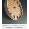 image:imageYAMAZAKI Home Wall Clock  Modern Wood Home Decoration Steel  Wood One Size Ash  Modern wood home decoration wall clock Designed for convenient home organization Helps keep everyday spaces organizedAsh