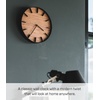 image:imageYAMAZAKI Home Wall Clock  Modern Wood Home Decoration Steel  Wood One Size Ash  Modern wood home decoration wall clock Designed for convenient home organization Helps keep everyday spaces organizedWalnut