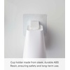 image:imageYamazaki 5487 Film Hook Magnetic Tumbler White Approx W 28 x D 28 x H 37 inches 7 x 75 x 95 cm Tumbler Approx 28 x 30 x 49 inches 7 x 75 x 125 cm Whole When Storeed TowerWhite
