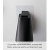 image:imageYamazaki 5488 Film Hook Magnetic Tumbler Black Approx W 28 x D 28 x H 37 inches 7 x 75 x 95 cm Tumbler Approx 28 x 30 x 49 inches 7 x 75 x 125 cm Whole When Storeed Tower