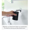 image:imageYamazaki 5488 Film Hook Magnetic Tumbler Black Approx W 28 x D 28 x H 37 inches 7 x 75 x 95 cm Tumbler Approx 28 x 30 x 49 inches 7 x 75 x 125 cm Whole When Storeed Tower