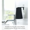 image:imageYamazaki 5488 Film Hook Magnetic Tumbler Black Approx W 28 x D 28 x H 37 inches 7 x 75 x 95 cm Tumbler Approx 28 x 30 x 49 inches 7 x 75 x 125 cm Whole When Storeed Tower