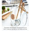 image:imageYamazaki Home Ladle amp Lid Rest  Kitchen Utensil Organizer Stand for Cooking Steel  Wood White  Useful kitchen utensil organizer stand holds lids and ladles while cooking Features durable steel and wood constructionWhite