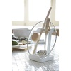 image:imageYamazaki Home Ladle amp Lid Rest  Kitchen Utensil Organizer Stand for Cooking Steel  Wood White  Useful kitchen utensil organizer stand holds lids and ladles while cooking Features durable steel and wood constructionWhite
