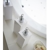 image:imageYamazaki Home Mist Shampoo Dispenser for Shower Gel Pump Bottle  Shampoo  Abs Plastic White