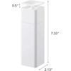 image:imageYamazaki Home One Handed Dispenser Plastic 85 Fluid oz  250 milliliters No Assembly ReqWhite
