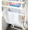 image:imageYamazaki Home Plate Laundry Accessory Organizer  Magnet  Large  Steel  Innovative laundry accessory organizer features a heavyduty magnet that attaches securely to the side of a washer or dryerWhite
