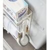 image:imageYamazaki Home Plate Laundry Accessory Organizer  Magnet  Large  Steel  Innovative laundry accessory organizer features a heavyduty magnet that attaches securely to the side of a washer or dryerWhite