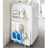 image:imageYamazaki Home Plate Laundry Accessory Organizer  Magnet  Large  Steel  Innovative laundry accessory organizer features a heavyduty magnet that attaches securely to the side of a washer or dryerWhite