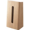 image:imageYamazaki Home Rin Tissue Paper Case with Removable Wooden Lid  Tissue Or Toilet Paper Or Paper Towel Rectangular Storage Holder for Kitchen Bathroom Or Bedroom  Polystone Natural