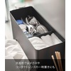 image:imageYamazaki Home Rin Tissue Paper Case with Removable Wooden Lid  Tissue Or Toilet Paper Or Paper Towel Rectangular Storage Holder for Kitchen Bathroom Or Bedroom  Polystone Brown French Toast 191012tcx