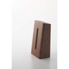 image:imageYamazaki Home Rin Tissue Paper Case with Removable Wooden Lid  Tissue Or Toilet Paper Or Paper Towel Rectangular Storage Holder for Kitchen Bathroom Or Bedroom  Polystone Braun