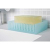 image:imageYamazaki Home Self Draining Soap Tray  Floating Holder Dish for Sink Silicone No Assembly Req  Selfdraining soap tray with a slanted base that directs excess water back into the sink Adds practical everyday storageBlue